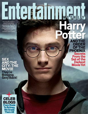 ENTERTAINMENT WEEKLY magazine cover Issue 944 20 July 2007