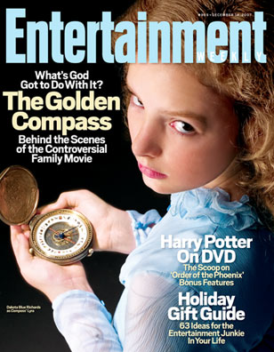 ENTERTAINMENT WEEKLY magazine cover Issue 969 14 December 2007