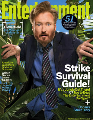 ENTERTAINMENT WEEKLY magazine cover Issue 975 25 January 2008