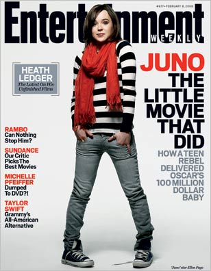 ENTERTAINMENT WEEKLY magazine cover Issue 977 8 February 2008