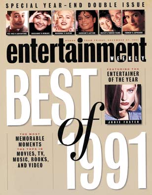 ENTERTAINMENT WEEKLY magazine cover Issue 98/99 27 December 1991
