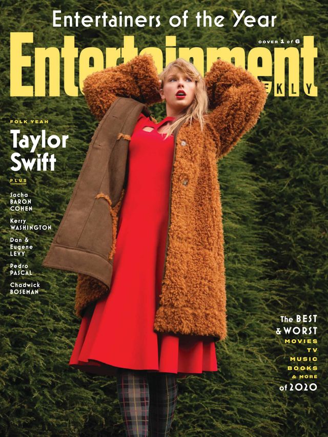 ENTERTAINMENT WEEKLY magazine cover  January 2021