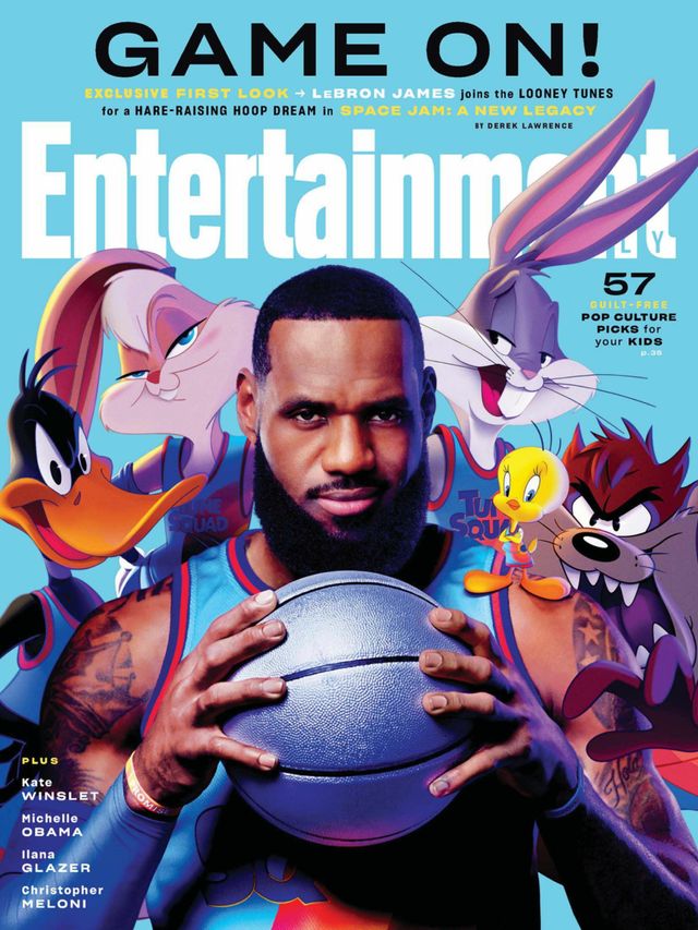 ENTERTAINMENT WEEKLY magazine cover  April 2021