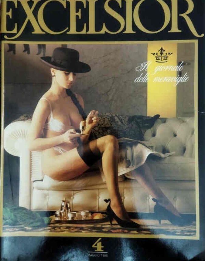 EXCELSIOR 80S magazine side cover Issue 4  May 1986