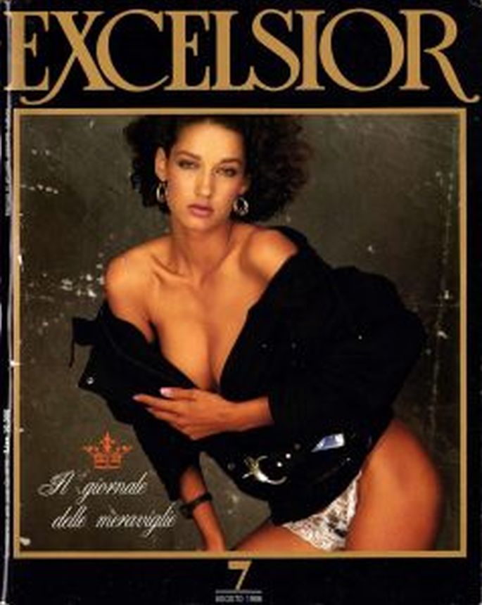 EXCELSIOR 80S magazine side cover Issue 7  August 1986