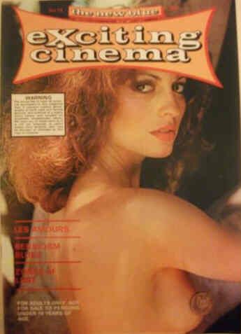 EXCITING CINEMA (THE NEW BLUE) magazine side cover Issue 14  