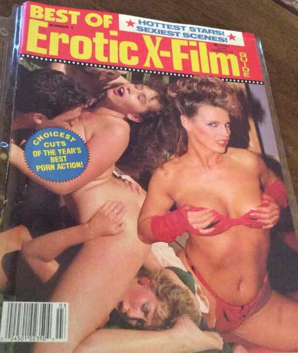 EROTIC FILM GUIDE magazine side cover  Best Of  1987