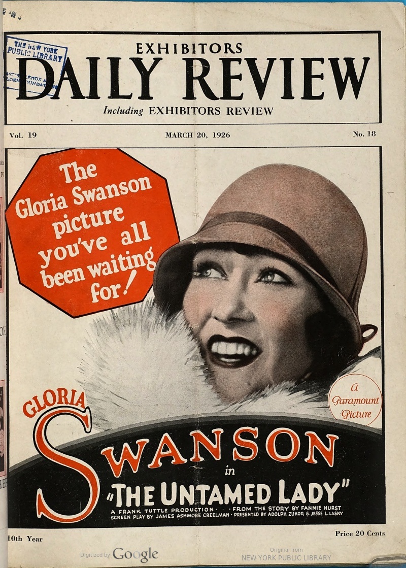 EXHIBITORS DAILY REVIEW magazine cover