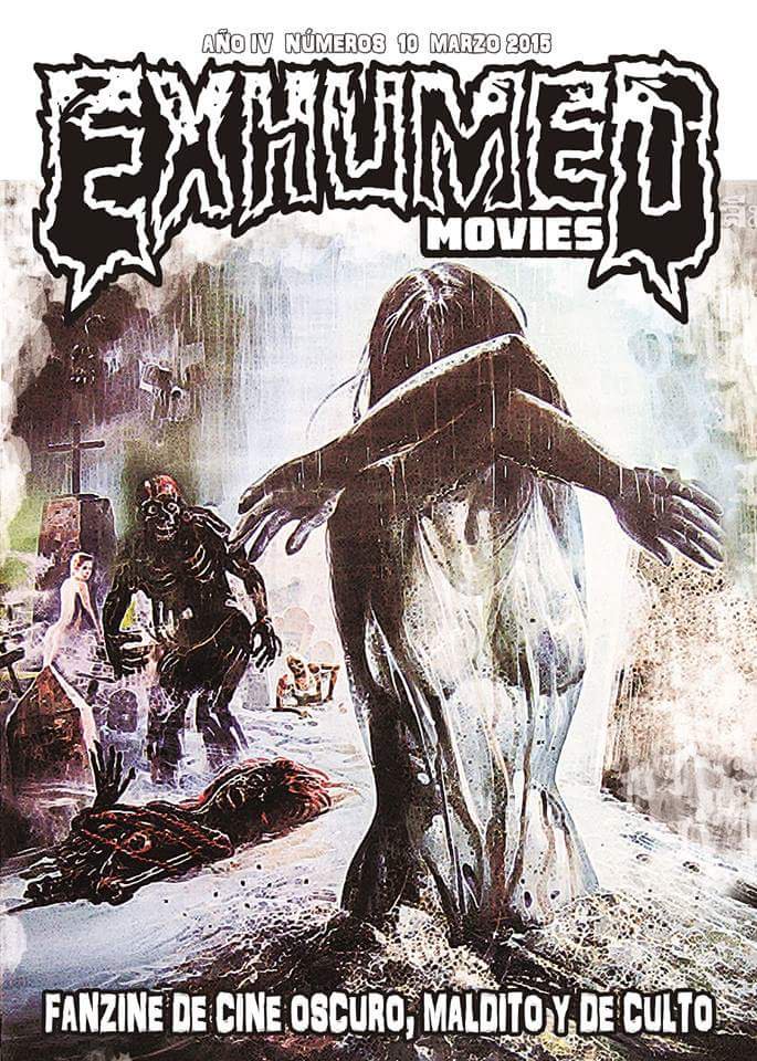 EXHUMED MOVIES magazine side cover Issue 10 March 2015