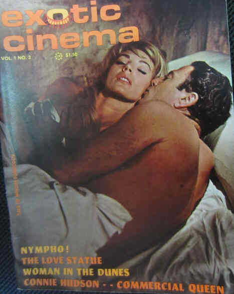 EXOTIC CINEMA magazine side cover Issue 3  Vol 1 #3 December 1966