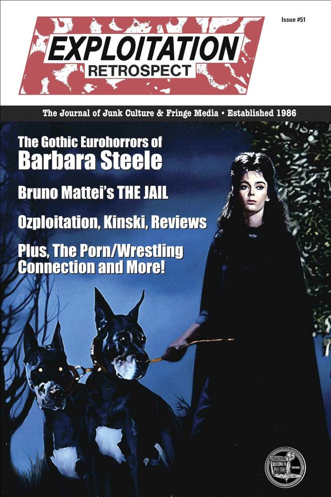 EXPLOITATION RETROSPECT magazine side cover Issue 51  
