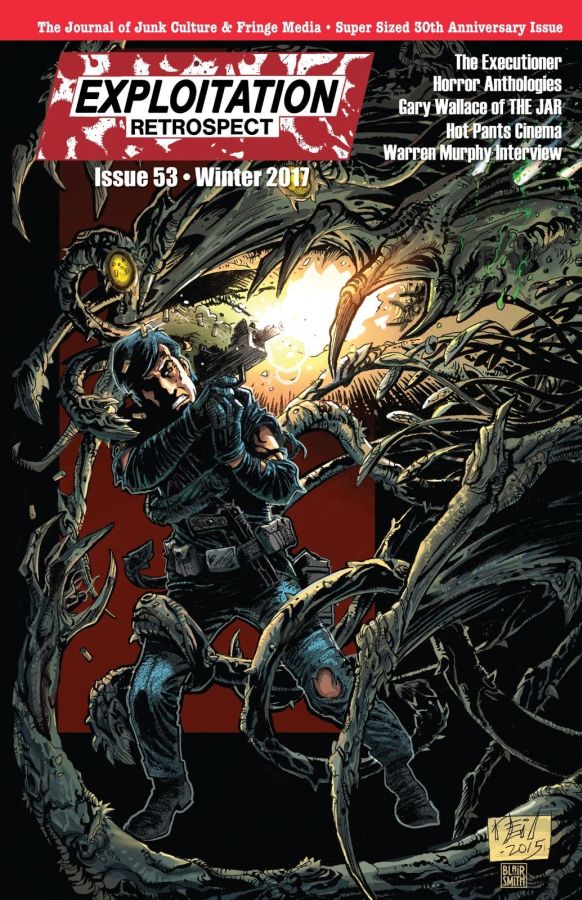 EXPLOITATION RETROSPECT magazine side cover Issue 53 Winter 2017