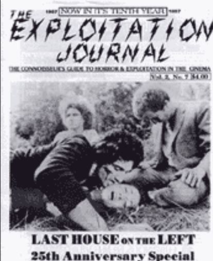 EXPLOITATION JOURNAL magazine side cover Issue 22  Vol 2 # 7  1998