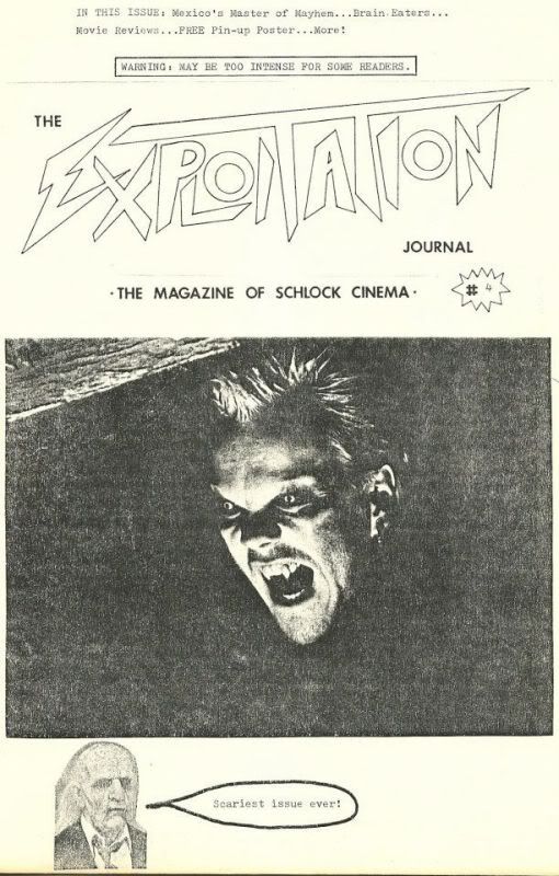 EXPLOITATION JOURNAL magazine side cover Issue 4  