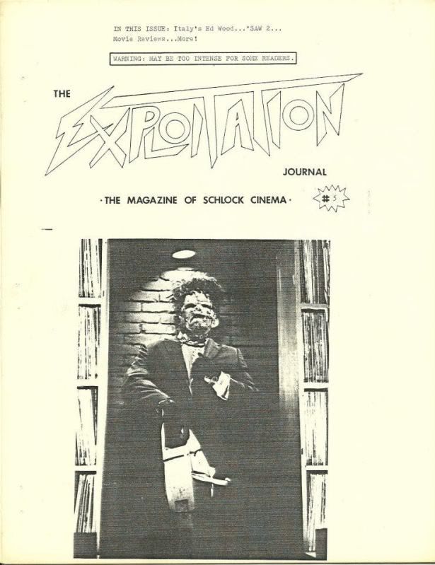 EXPLOITATION JOURNAL magazine side cover Issue 5  