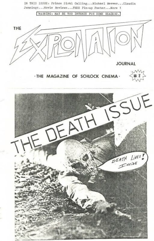 EXPLOITATION JOURNAL magazine side cover Issue 8  