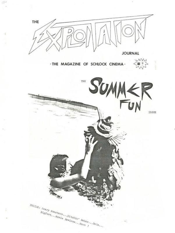 EXPLOITATION JOURNAL magazine side cover Issue 9  