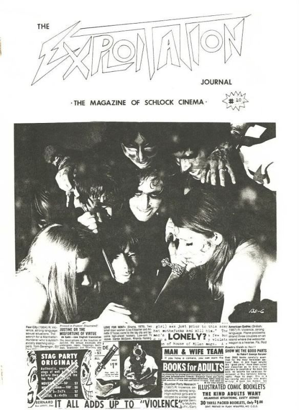 EXPLOITATION JOURNAL magazine side cover Issue 10  