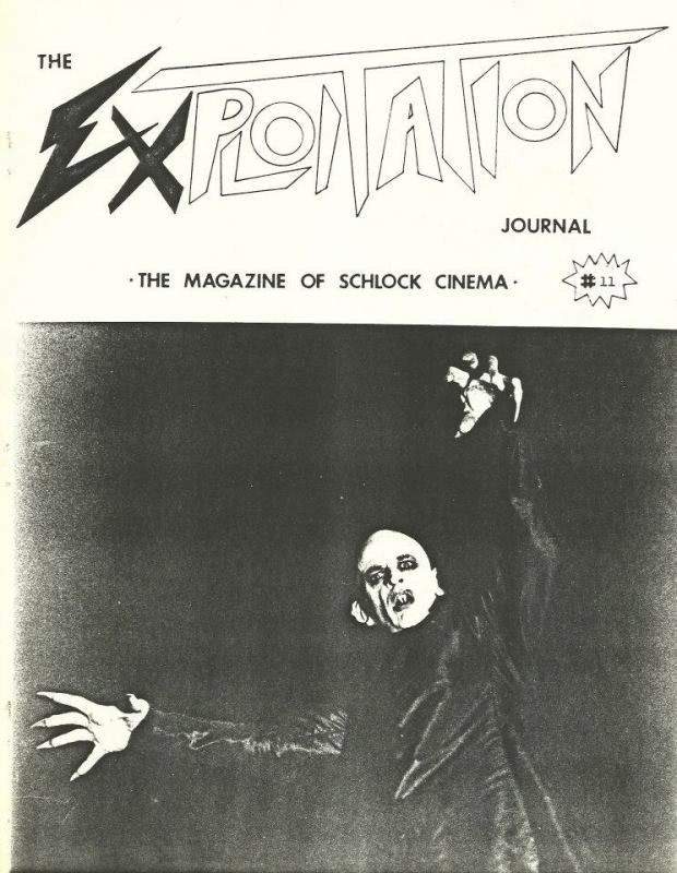 EXPLOITATION JOURNAL magazine side cover Issue 11  