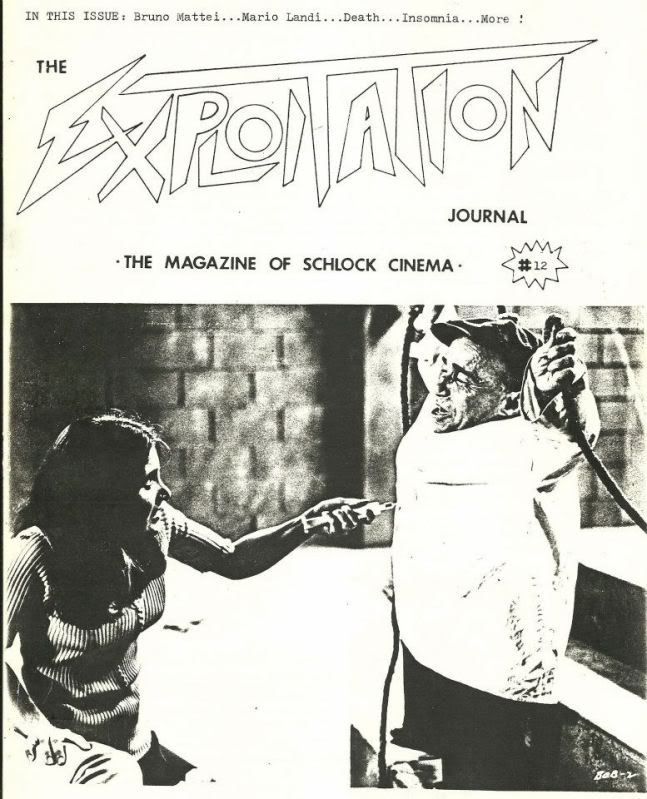 EXPLOITATION JOURNAL magazine side cover Issue 12  