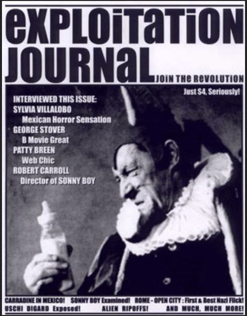 EXPLOITATION JOURNAL magazine side cover Issue 24  Vol 3 # 2  