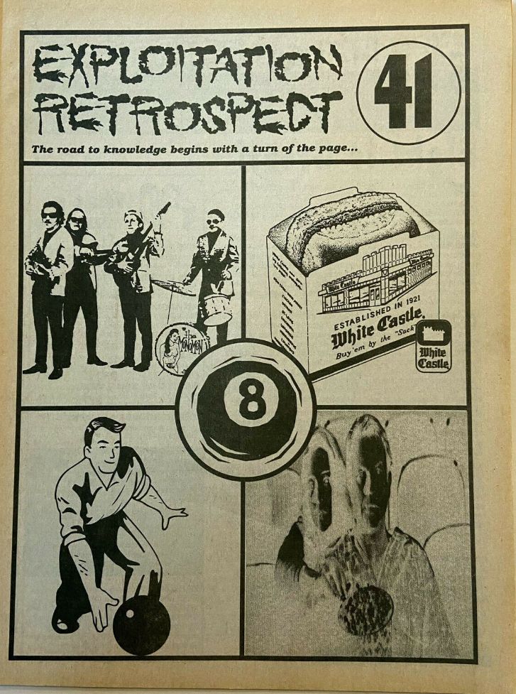 EXPLOITATION RETROSPECT magazine side cover Issue 41   1994