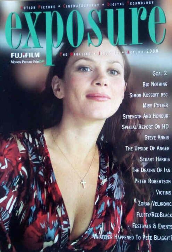 EXPOSURE magazine side cover Issue 36 Autumn 2006