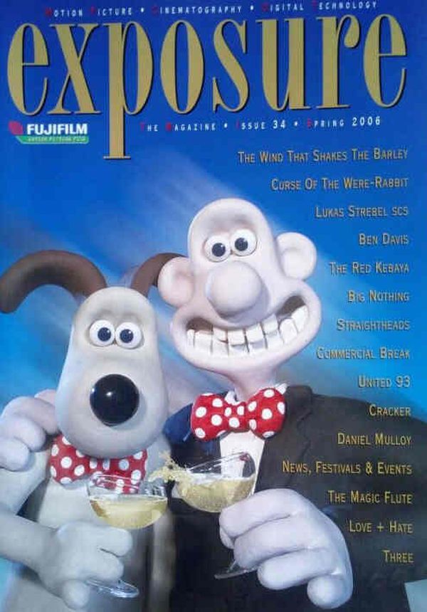 EXPOSURE magazine side cover Issue 34 Spring 2006