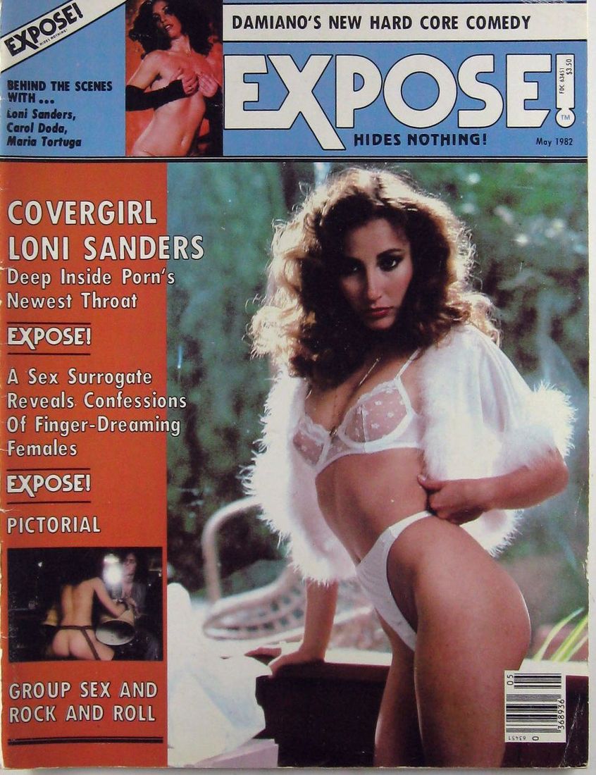 EXPOSE magazine side cover May 1982