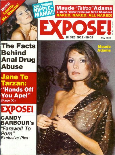 EXPOSE magazine side cover  Vol 3 # 5 May 1983