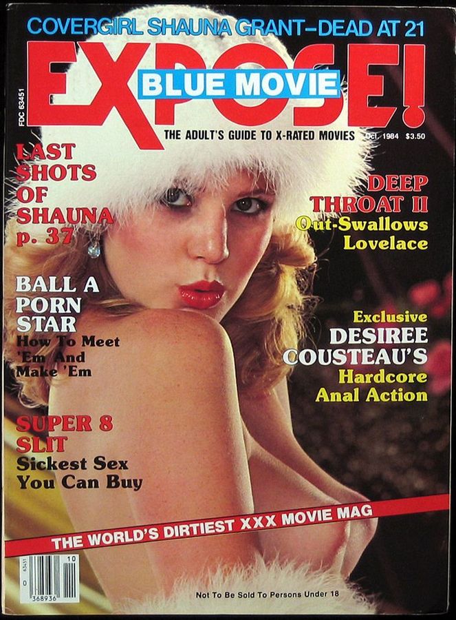 EXPOSE magazine side cover October 1984