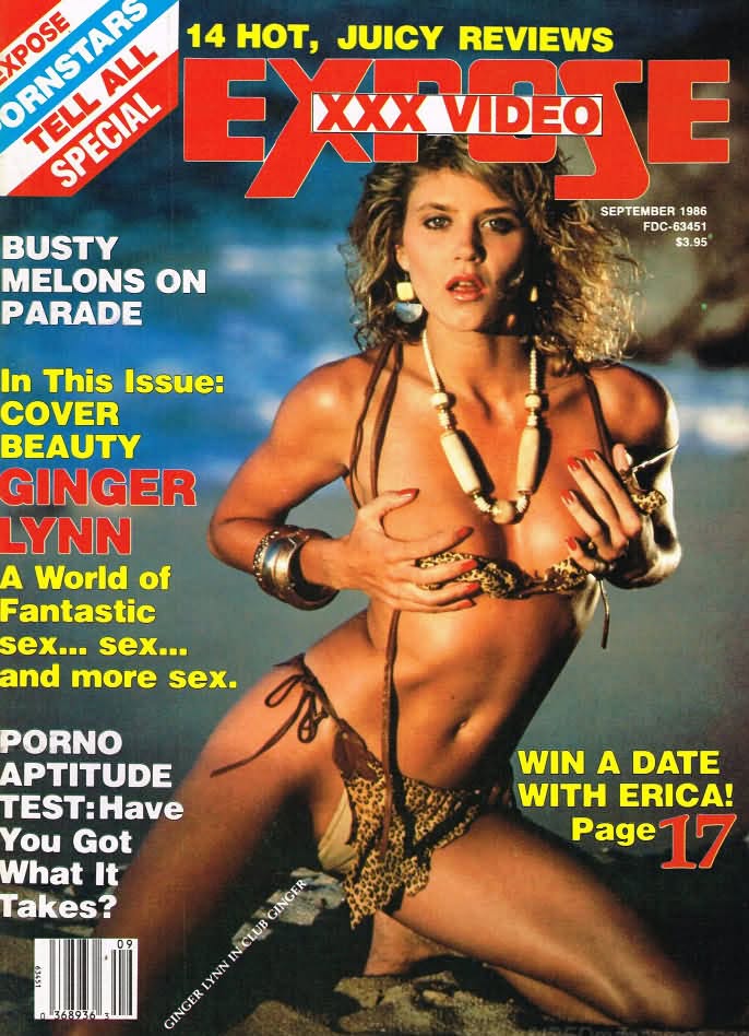EXPOSE magazine side cover  Vol 6 No  7  September 1986