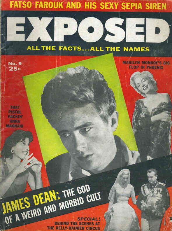 EXPOSED magazine side cover Issue 9 September 1956