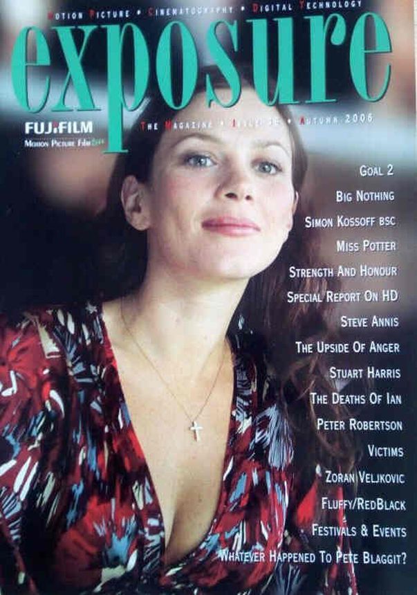 EXPOSURE (USA) magazine side cover Issue 36 Autumn 2006