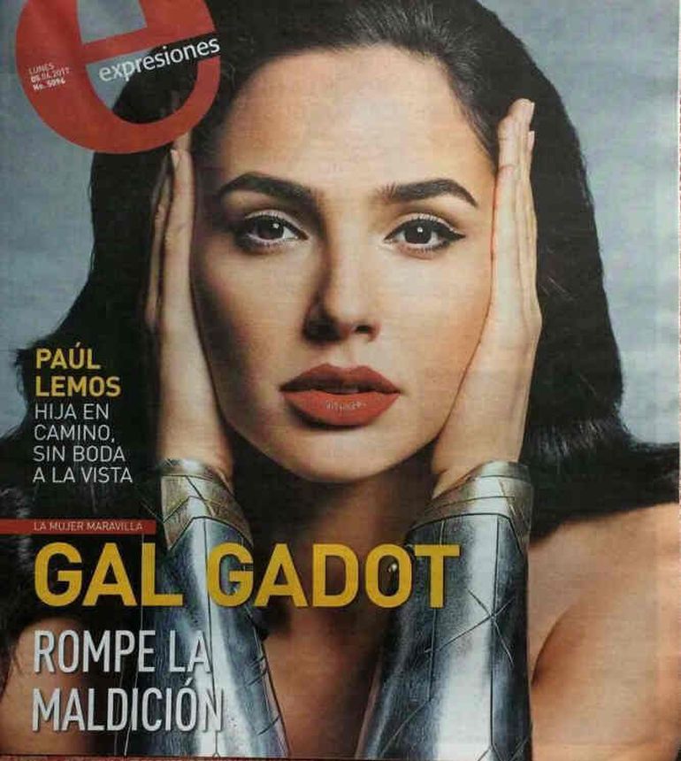 EXPRESIONES magazine side cover 5 June 2017