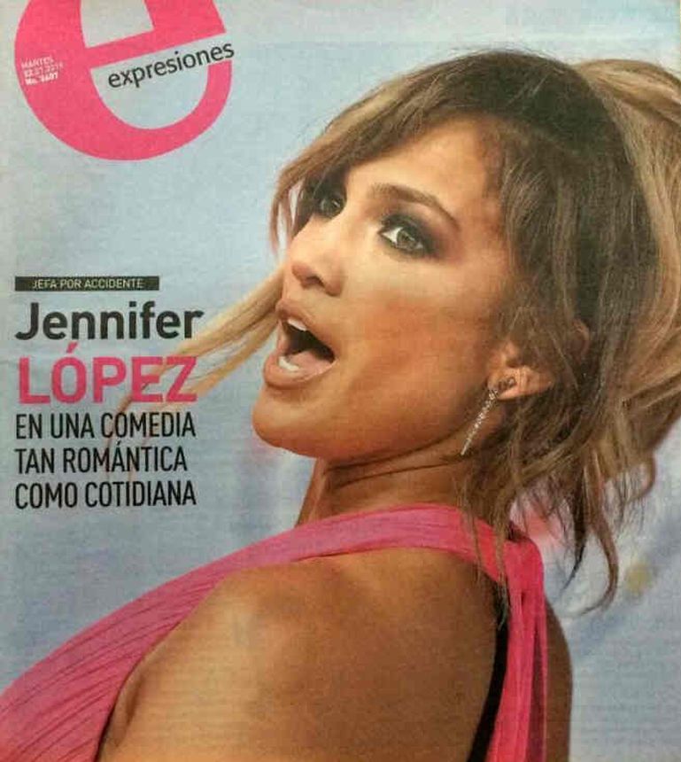 EXPRESIONES magazine side cover 22 January 2019