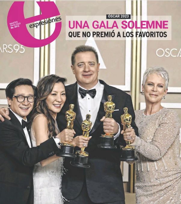 EXPRESIONES magazine side cover 14 March 2023