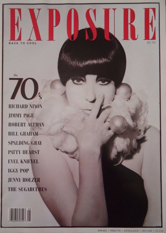 EXPOSURE (USA) magazine side cover Issue 5   1988