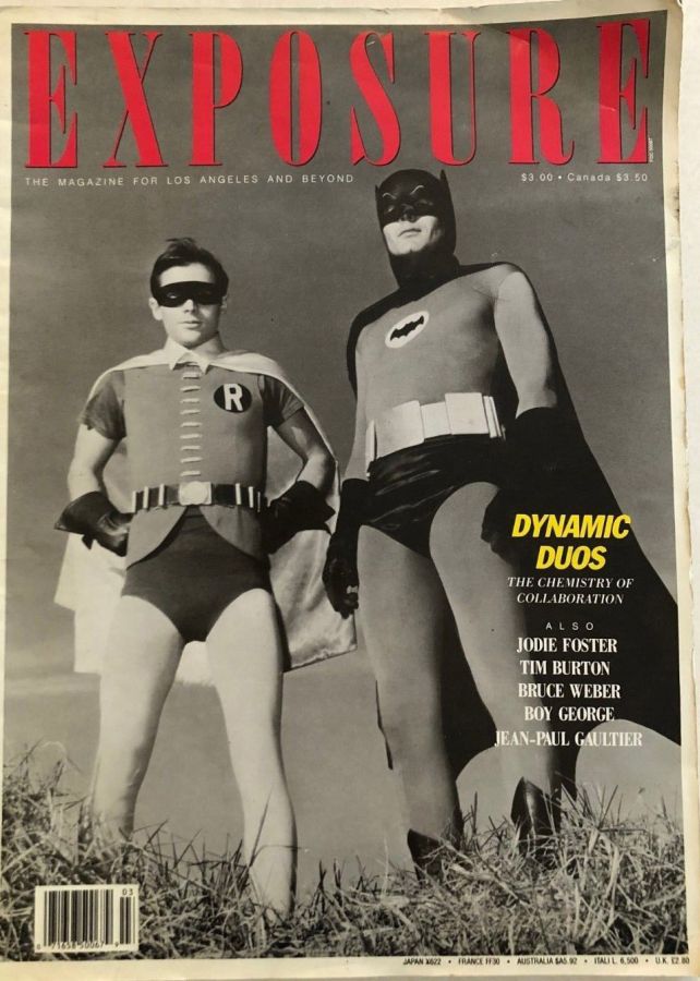 EXPOSURE (USA) magazine side cover  July/August 1989