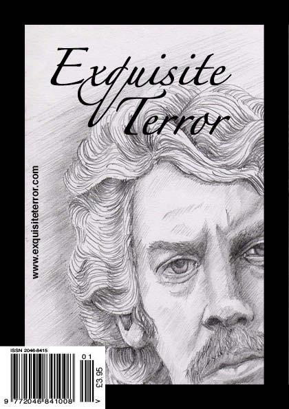 EXQUISITE TERROR magazine side cover Issue 1 November/December 2011