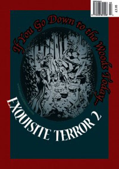 EXQUISITE TERROR magazine side cover Issue 2 May/June/July 2012