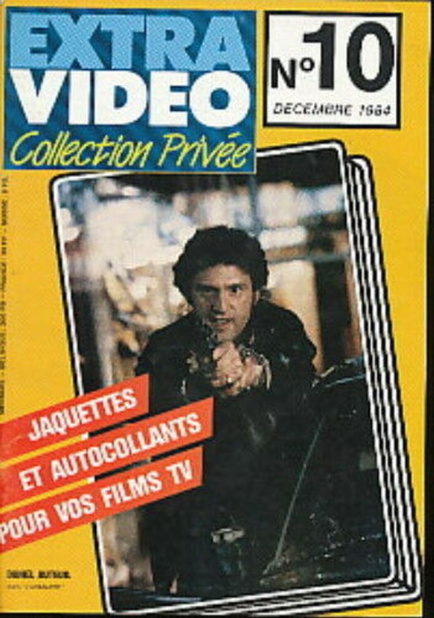 EXTRA VIDEO COLLECTION PRIVEE magazine side cover Issue 10  December 1984