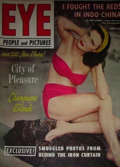 EYE magazine side cover  Vol 1 No  12  June 1951
