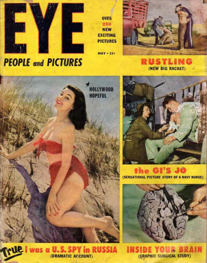 EYE magazine side cover  May 1952