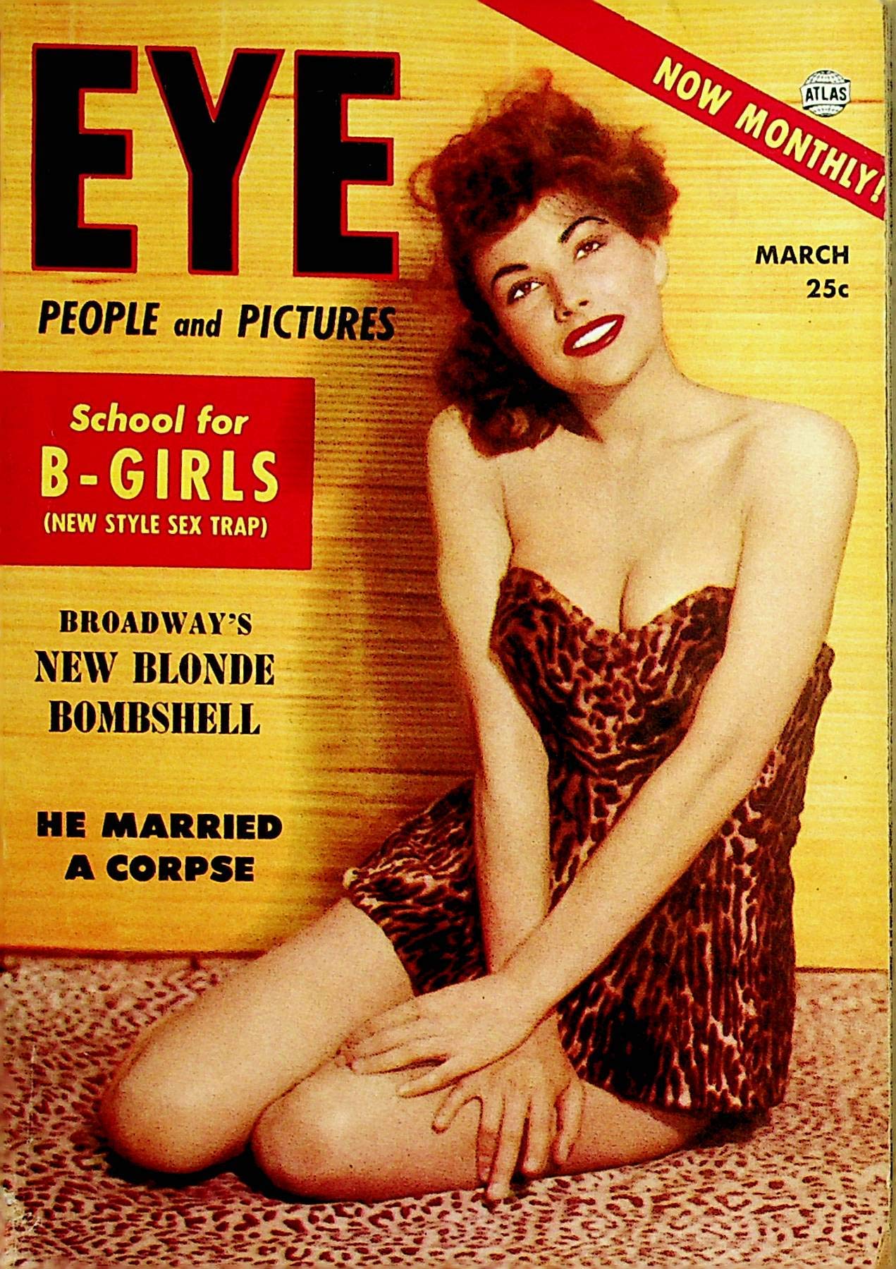 EYE magazine side cover  Vol 3 No  3  March 1953