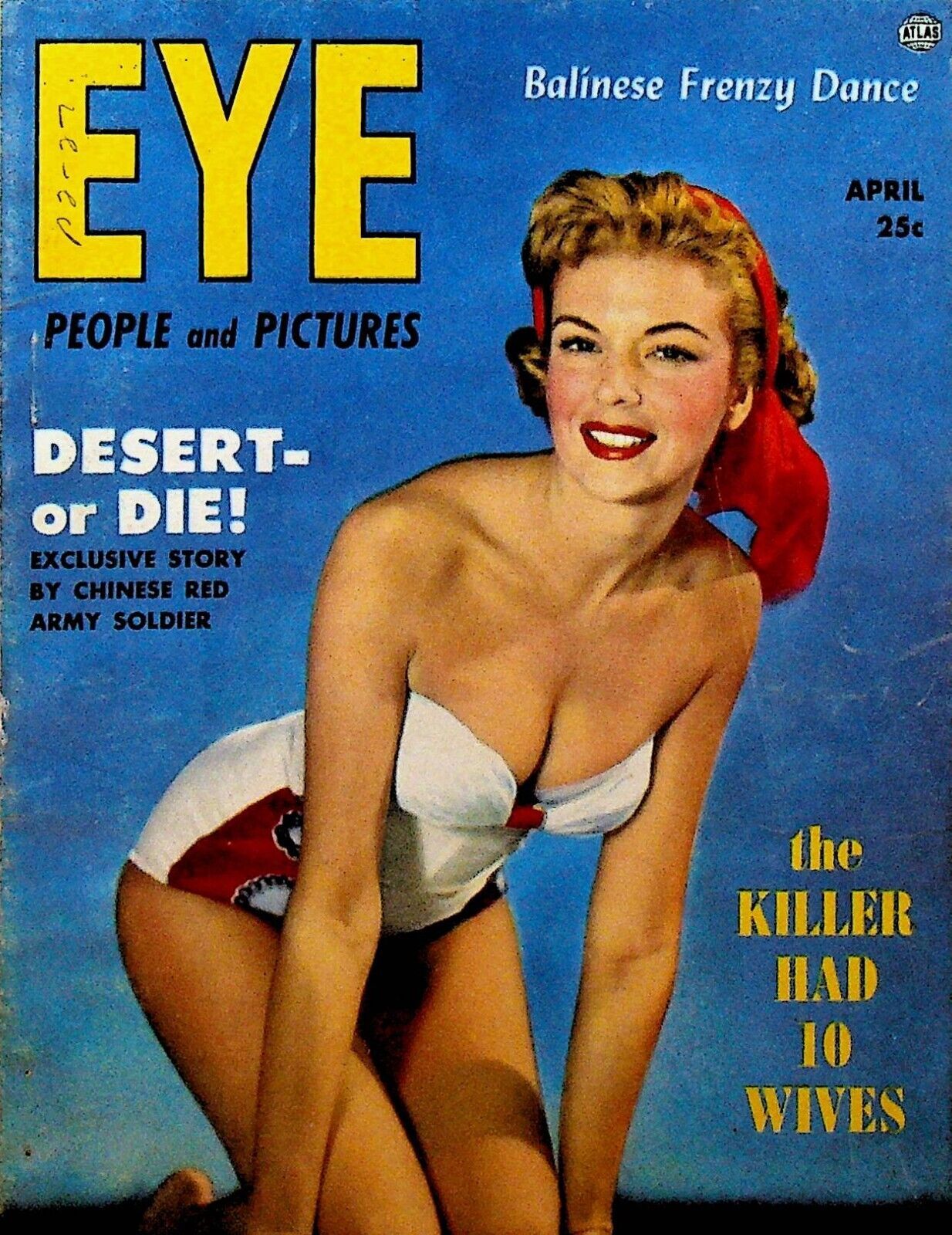 EYE magazine side cover  Vol 3 No  4  April 1953