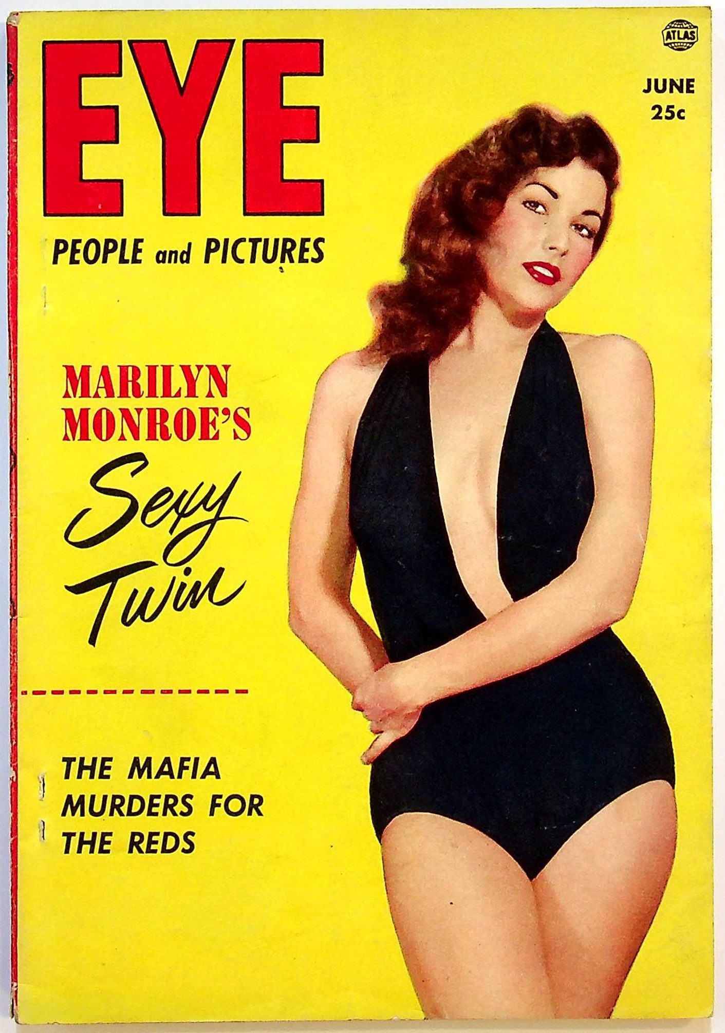 EYE magazine side cover  Vol 3 No  6  June 1953