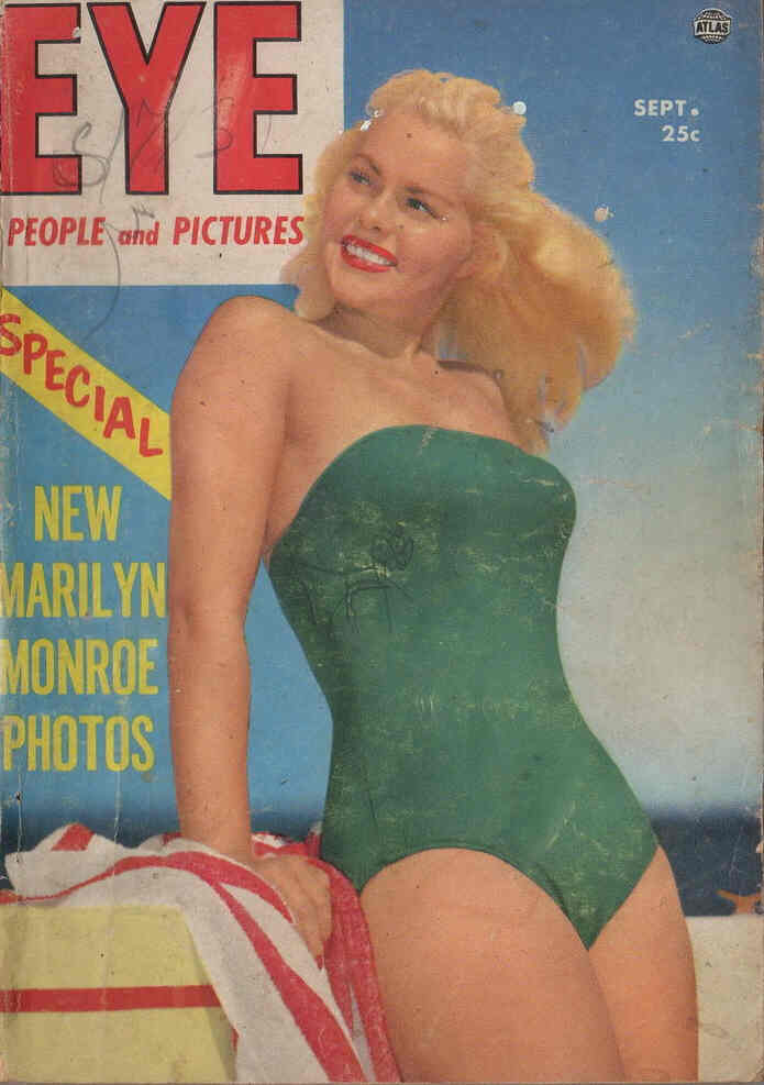 EYE magazine side cover  Vol 3 # 9 September 1953