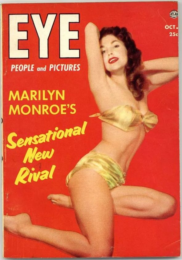EYE magazine side cover  Vol 3 No  10  October 1953