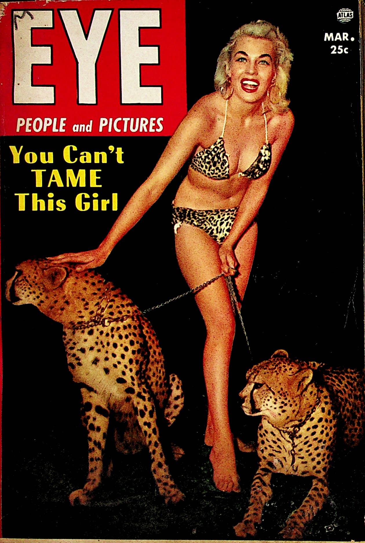 EYE magazine side cover  Vol 4 No  3  March 1954